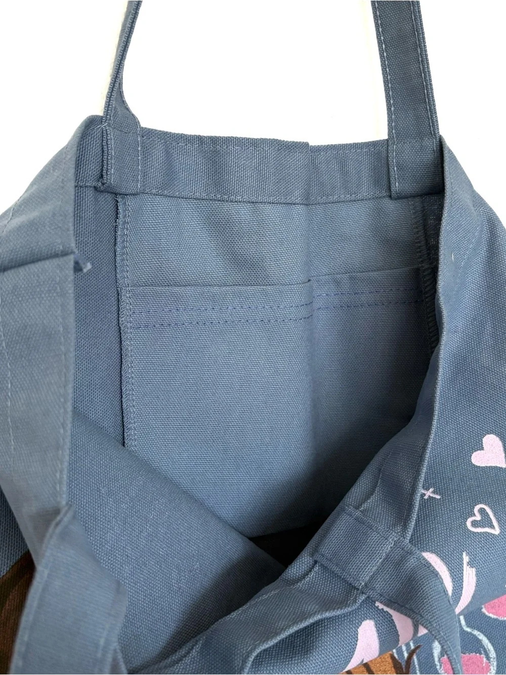 The Love Hypothesis Book Graphic Blue Tote Bag Ali Hazelwood